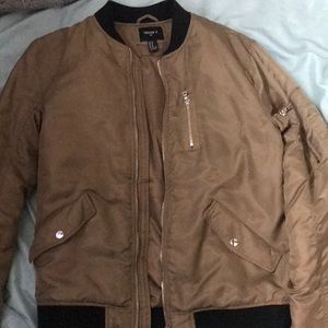 Forever 21 Men’s Bomber jacket —- never worn